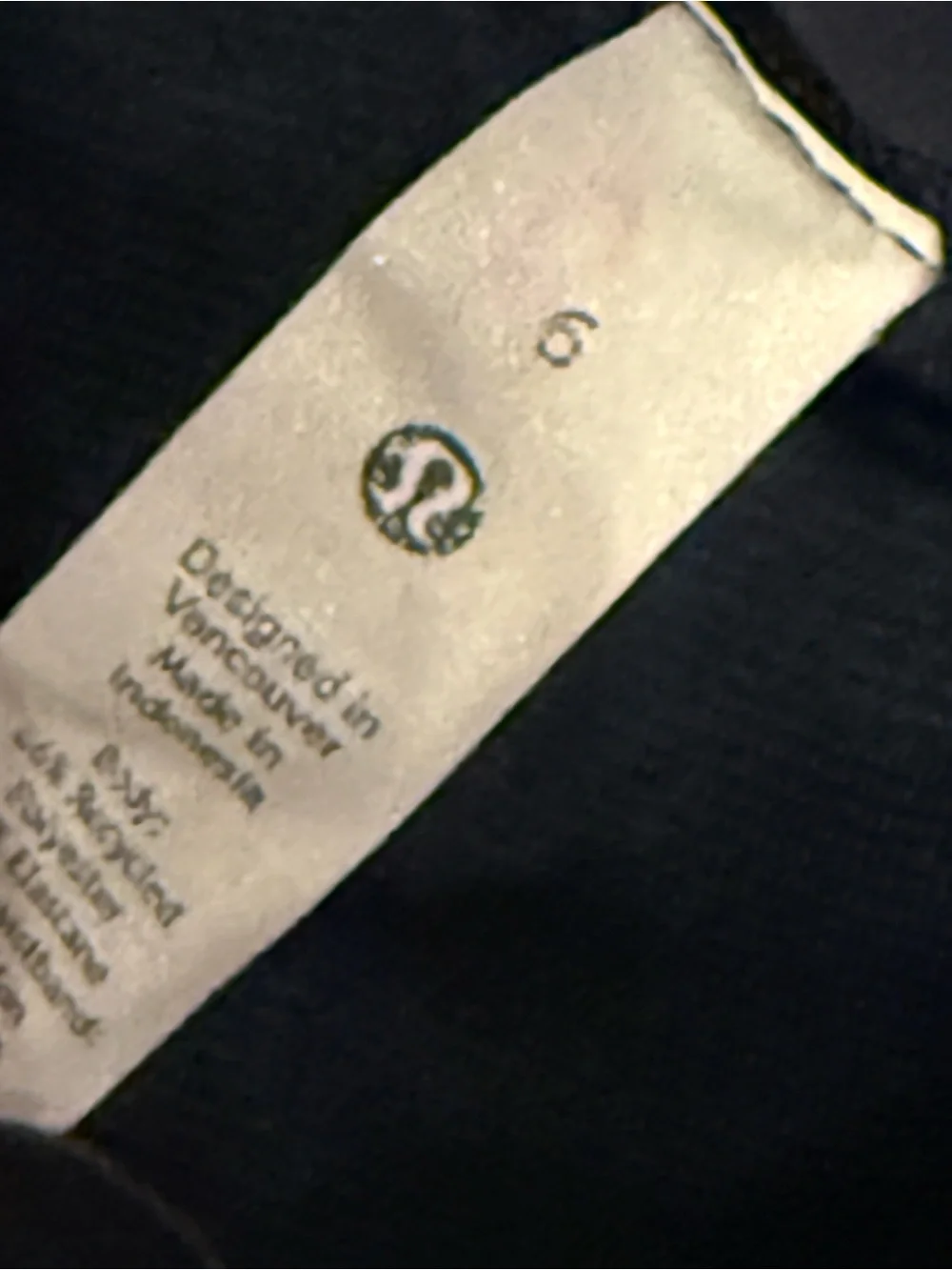 lululemon athletica Black Active Skort